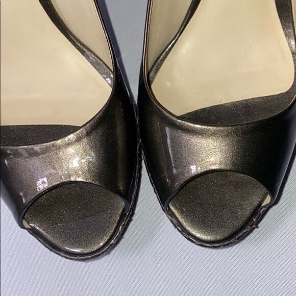 𝅺Alexandre Birman heels Authentic Python Patent Leather Pumps Size 7.5 Wood heel - Picture 14 of 14